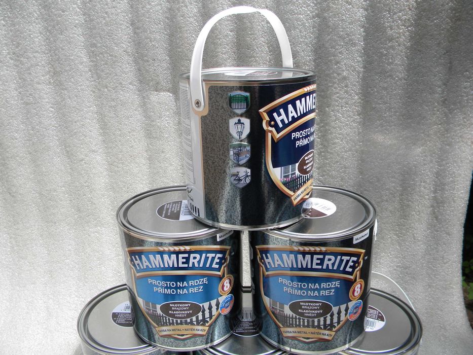 Краска Hammerite, Молоткова фарба Хаммерайт, Структурна фарба