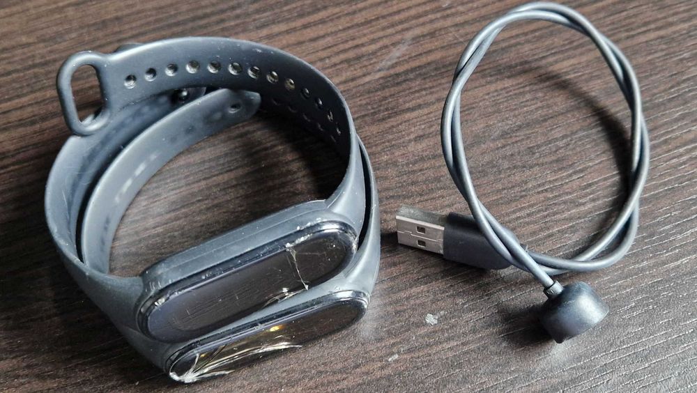 Opaski Xiaomi MiBand 6 uszkodzone dwie sztuki