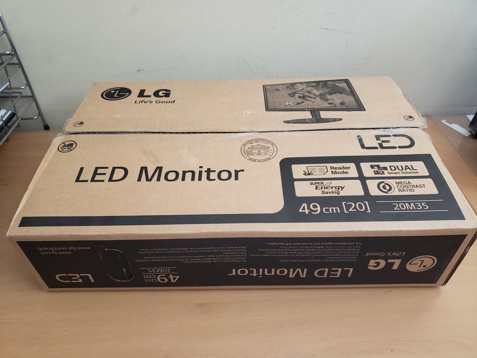 Monitor LG, Teclado Microsoft, Mouse Mitsai