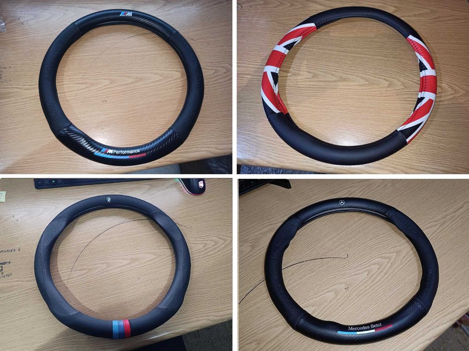 Capa cobertura volante MINI Cooper | Bmw M | Mercedes AMG | UNIVERSAIS