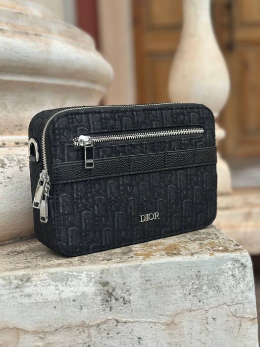 Чоловіча сумка месенджер Christian Dior Safari кристиан диор мужская
