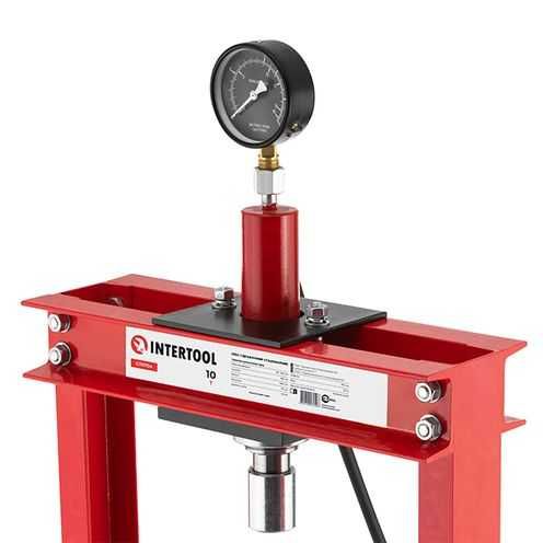 Прес гідравлічний 10 т INTERTOOL GT0704 (комплект з двох частин)