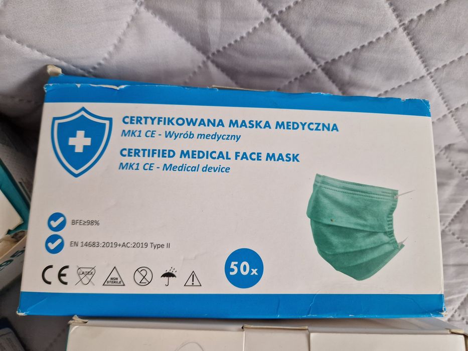 Maseczki nowe zestaw