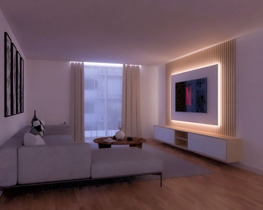 Apartamentos T2 com varanda em construção