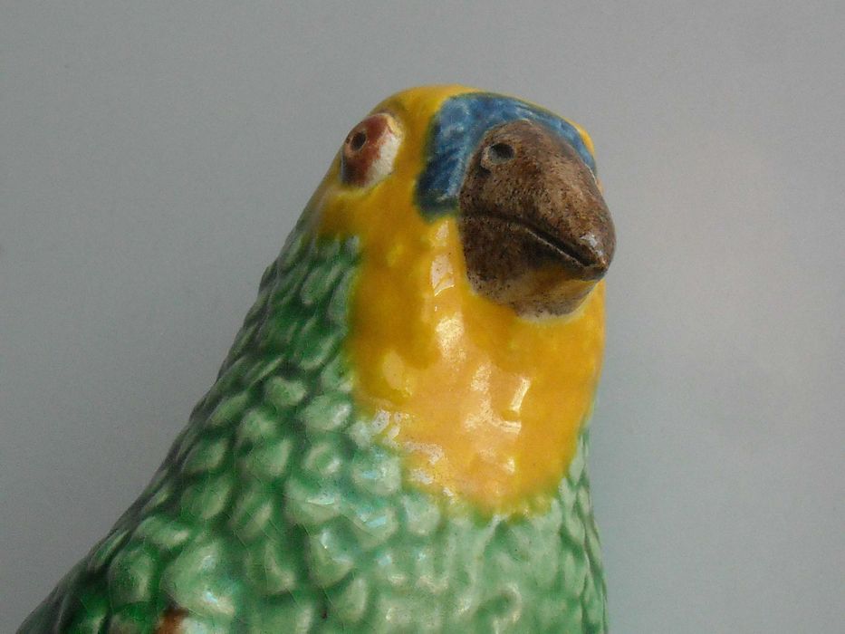 Papagaio de Ceramica das Caldas - Germano da Silva