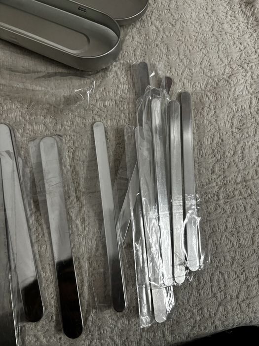 18 Pulseiras em aço inoxidável para fazer jóias