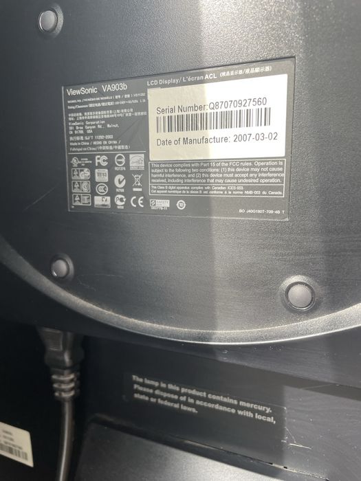 Монитор viewsonic