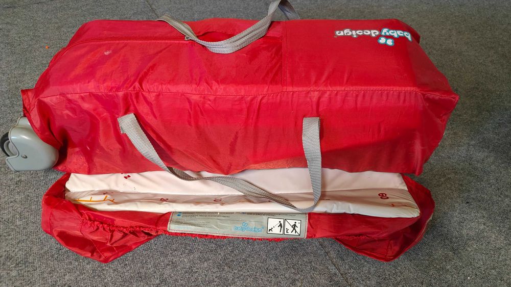 Łóżeczko turystyczne kojec dla dziecka podróżny z przewijakiem