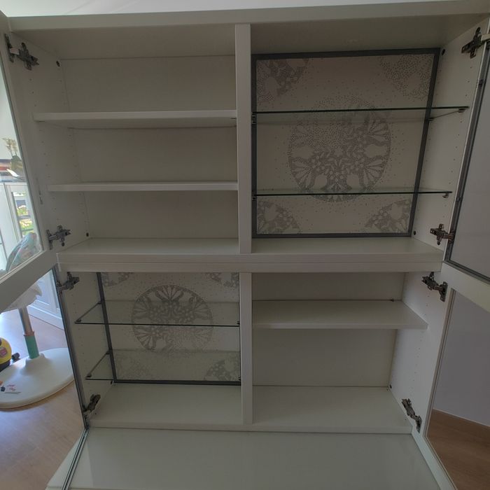 2 Módulos IKEA BËSTA brancos