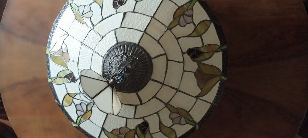 Lampa wisząca witrażowa Tiffany