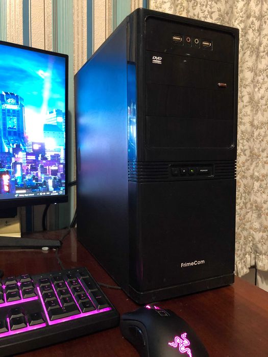 Компьютер ПК Intel i3/8Gb/HD8490/SSD128+500 системный блок