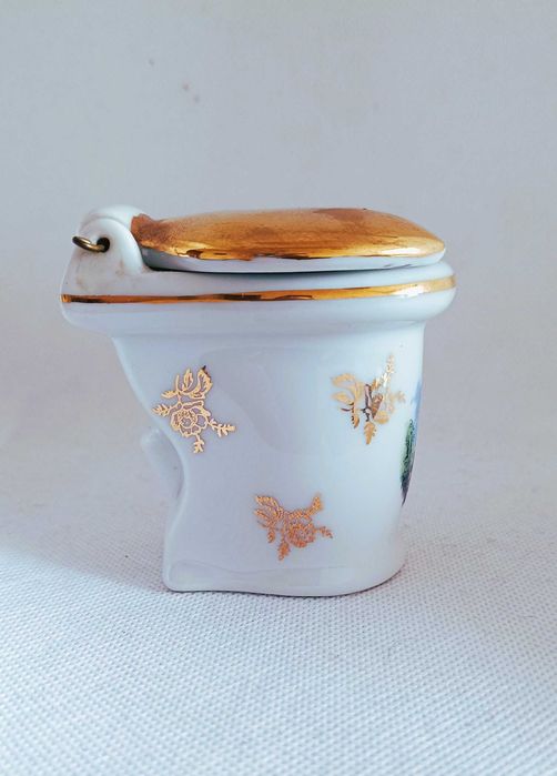 Musztardniczka porcelanowa Francja Limoges