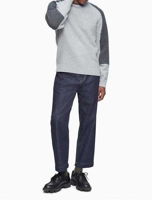 Джинсы calvin klein (ck slim wide leg chromite)с америки 32(m), 34 (l)