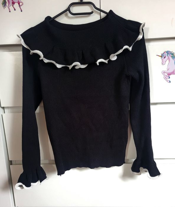 Sweter damski rozm.uniwersalny prążek