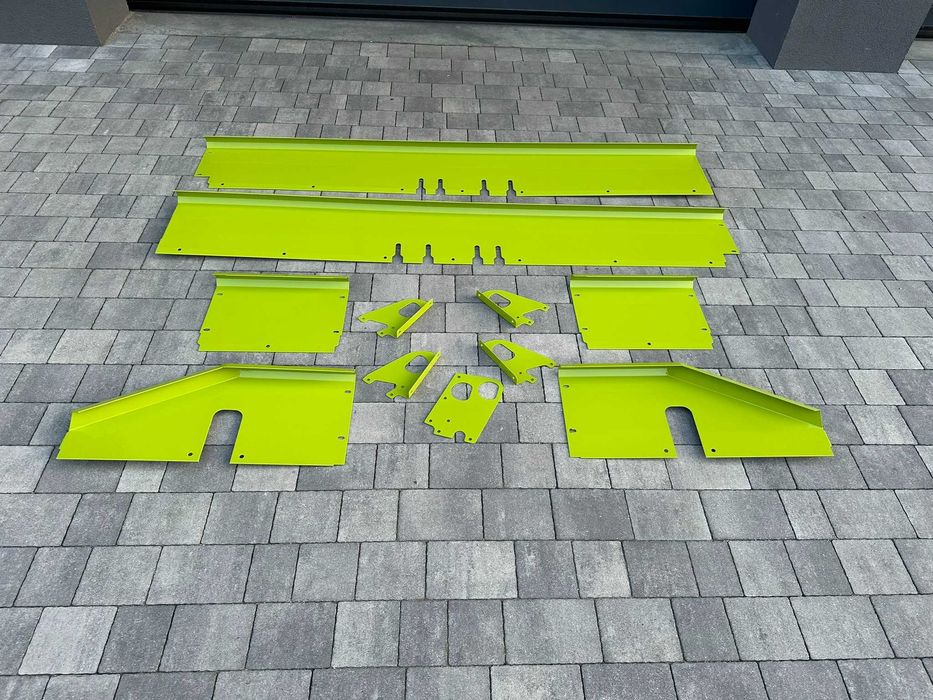 Blacha przeciw odpryskiwaniu ziarna Heder Claas Vario Cerio 620 Trion