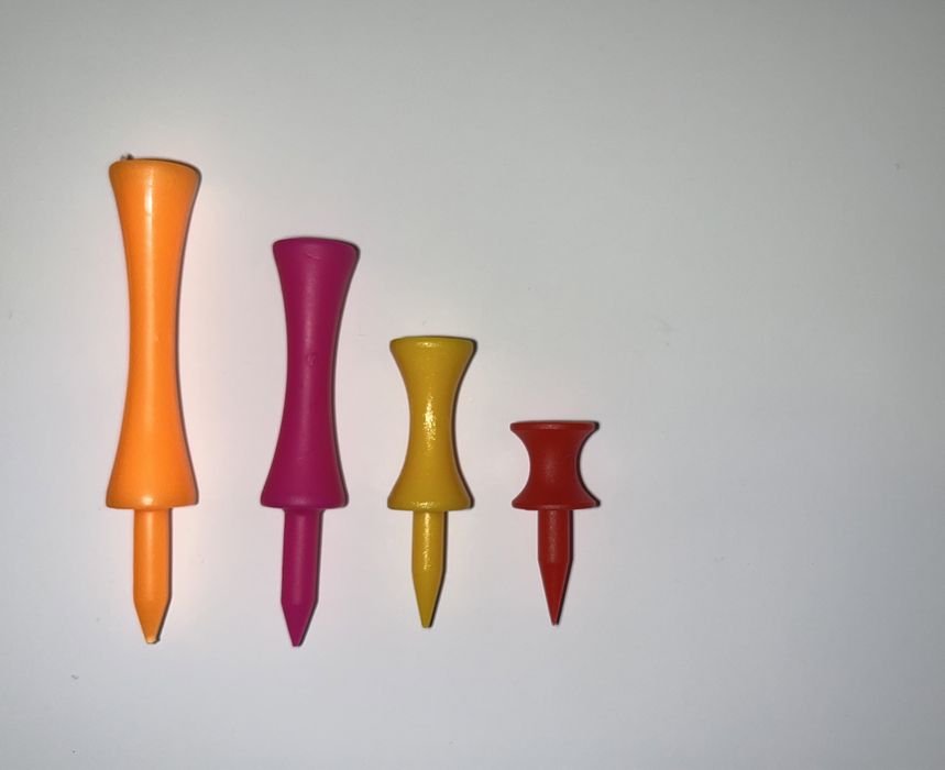 8 szt. - Tee golf plastikowe 59mm polecam