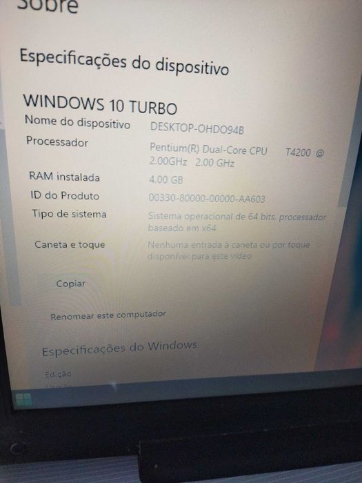 Portátil Toshiba L500-13W