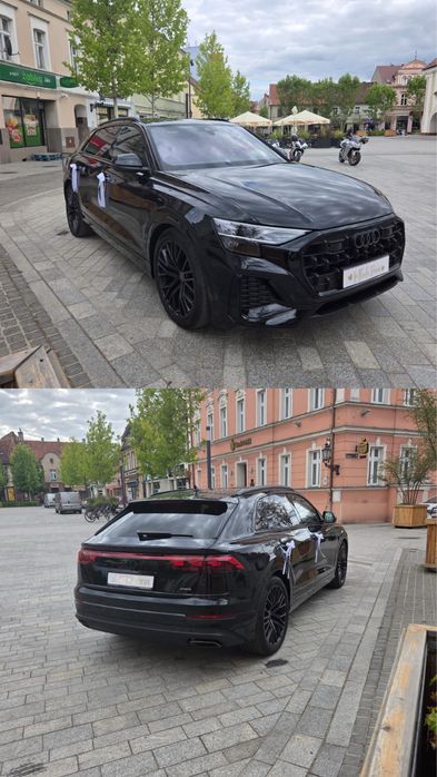 Auto do ślubu Nowy model audi A7 i Q8