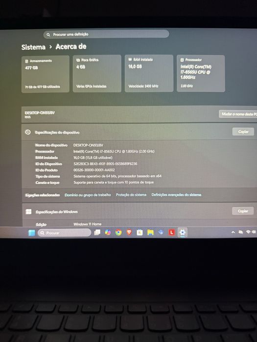 Lenovo Yoga 730-15IKB | i7-8565U | GTX 1050 4GB | 16GB RAM | SSD 512GB