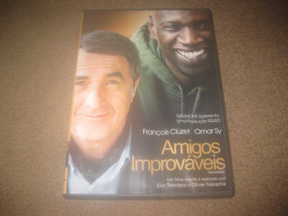 DVD "Amigos Improváveis" com Omar Sy64751014483714120