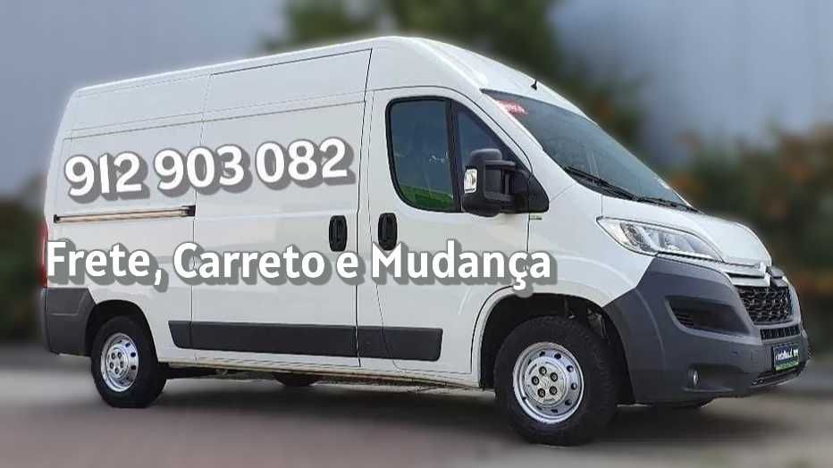 Frete / Mudança / Carreto / Entrega / Viagem / Transporte de Passageiro / Turismo / Passeio / Escola / Evento / Aeroporto e Aluguer com Motorista