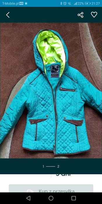 Kurtka dziewczeca