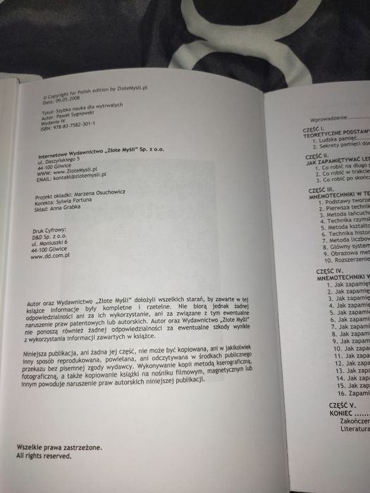 Szybka nauka dla wytrwałych Sygnowski