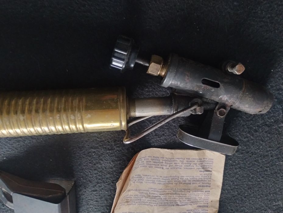 zabytkowa lutlampa benzynowa,