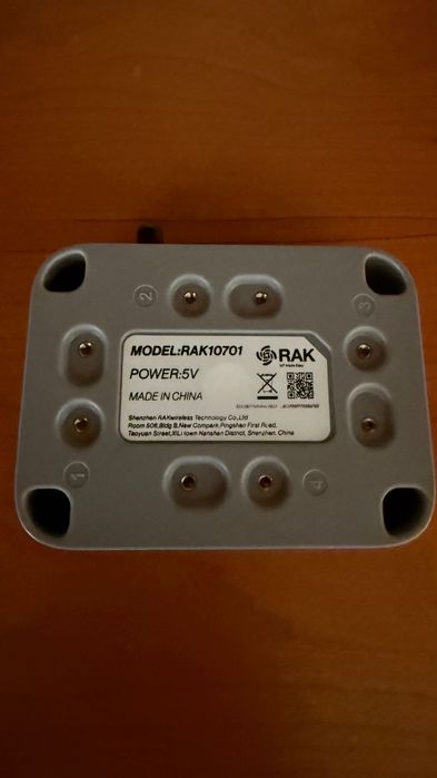 RAK LoRaWAN Helium field tester 10701