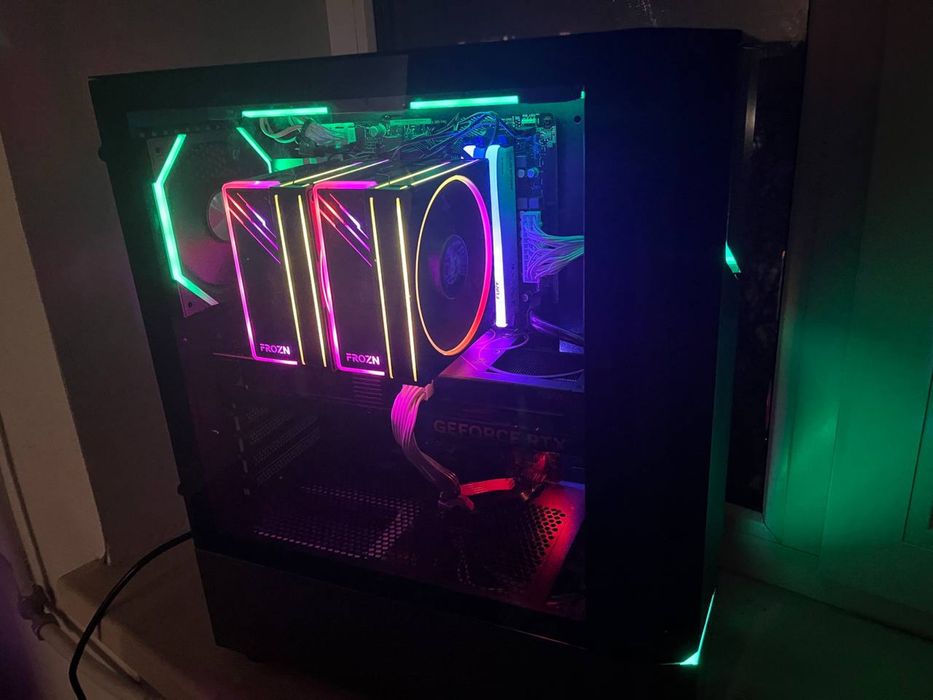 ТЕРМІНОВО Компʼютер 4060 ti 16 gb ryzen 7 ssd 1t msi mag 27 ips