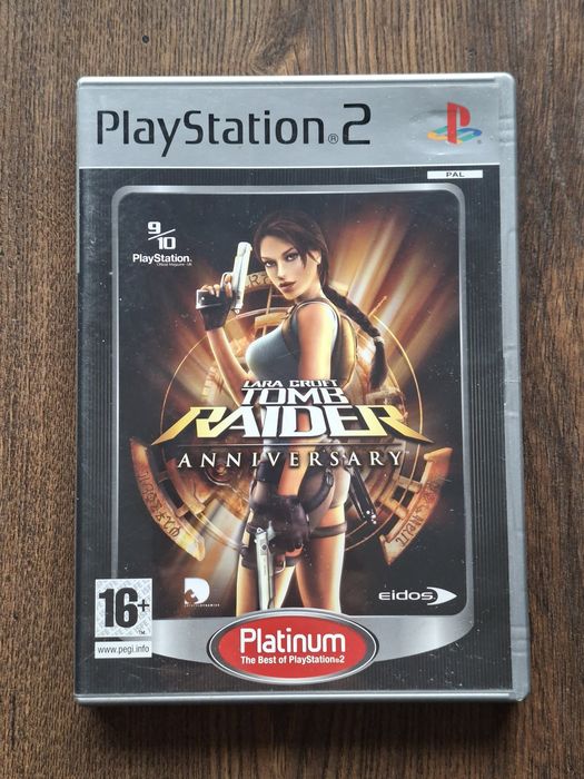 Pudełko do gry Tomb Raider Anniversary PS2