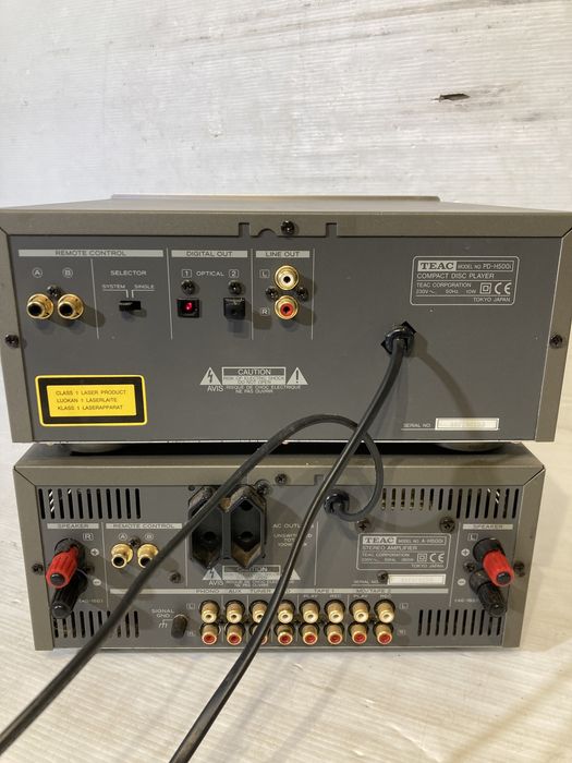 TEAC wzmacniacz i odtwarzacz cd