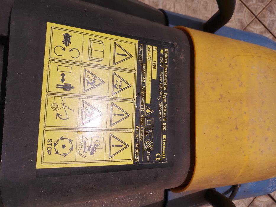 Maq. Cortar Relva Eletrica