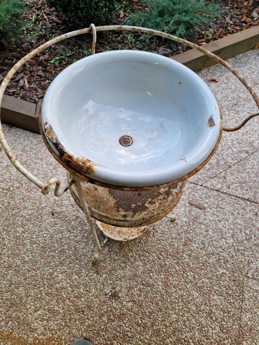 Lavatório esmalte vintage