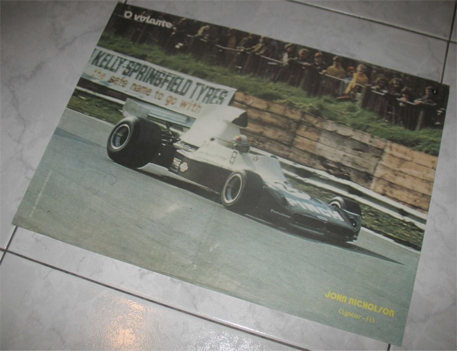 Poster - Lyncar F1 - John Nichholson