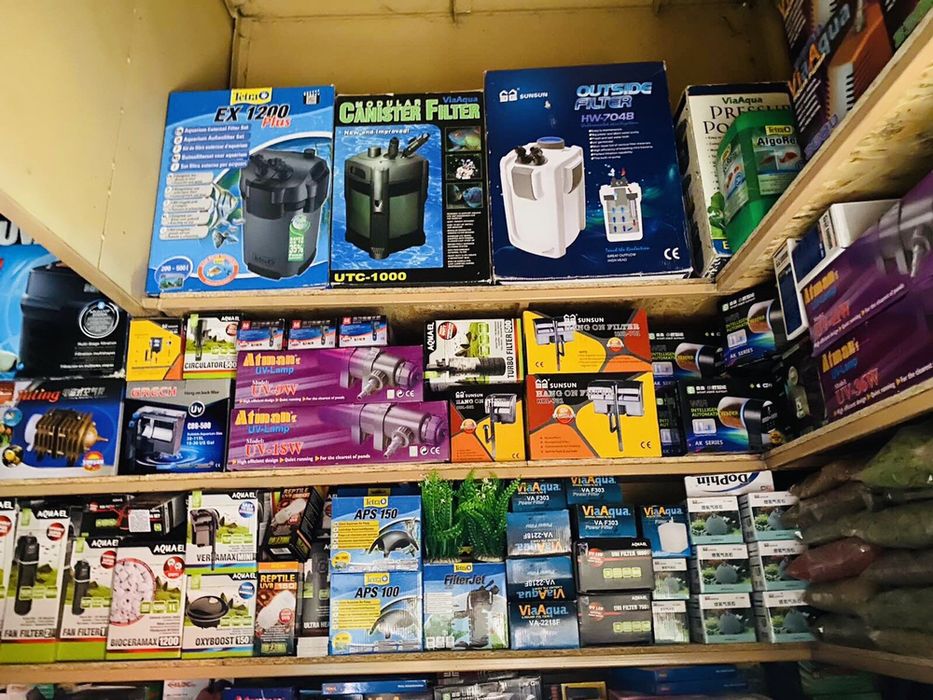 Аквариумное оборудование . Внешний ,Фильтр , компрессор , подогрев