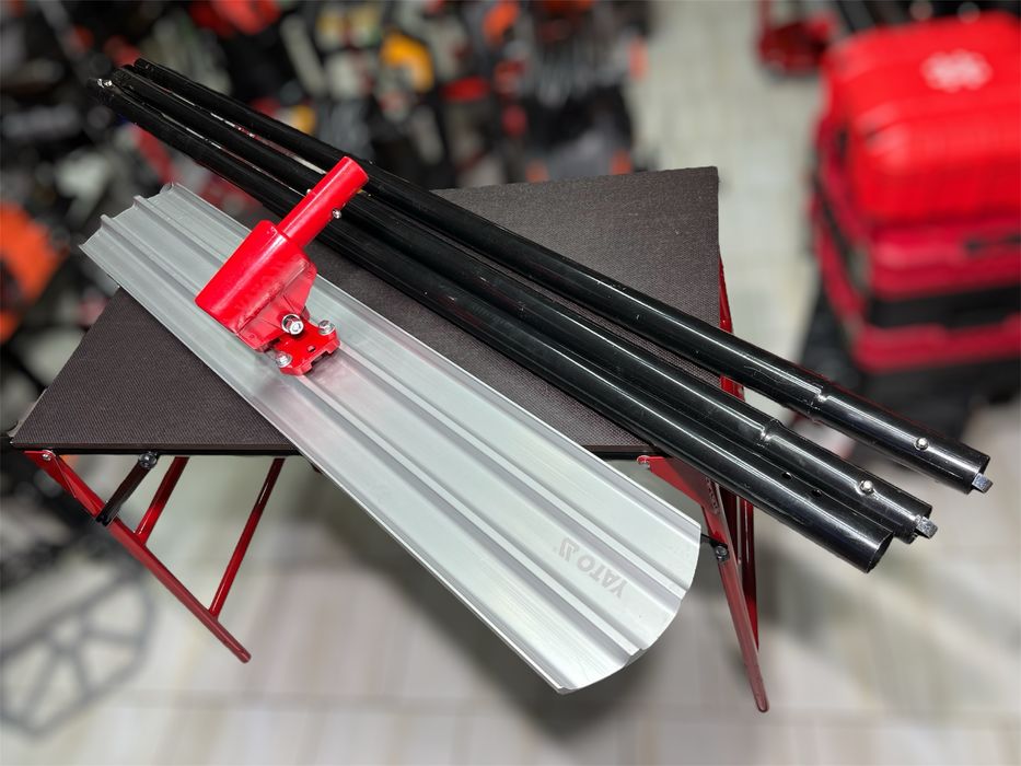 Гладилка Затирка для бетона YATO YT-30900 120x20 см Держатель 3x180 см