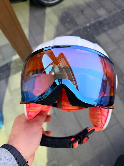 Kask narciarski dzięcęcy ALPINA CARAT LE VISOR 51 - 55 cmm