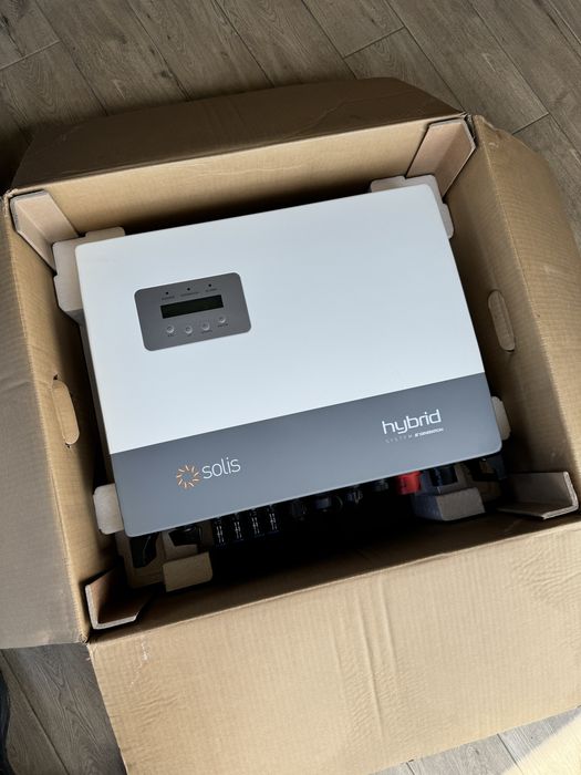 Гібридний інвертор 10 кВт Solis RHI-3P10K-HVES-5G (3 фази)