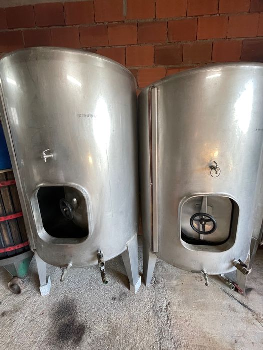 Cubas de 1000L em inox