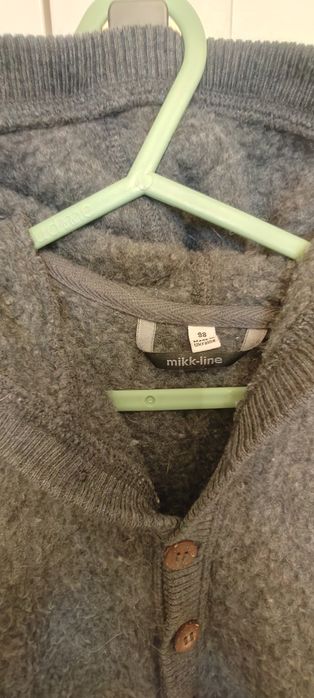 Kombinezon wełniany merino mikk-line 98/104 super stan