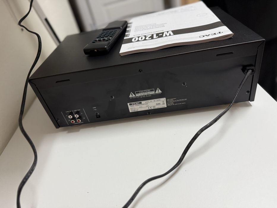 TEAC W-1200 Dual Cassette Deck64738838587522122