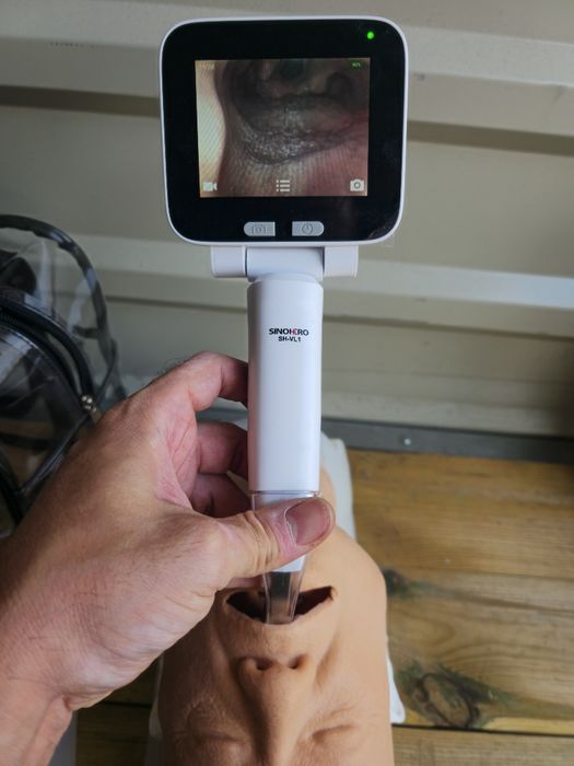 SIMEDU trenażer fantom do nauki intubacji dotchawiczej z zębami