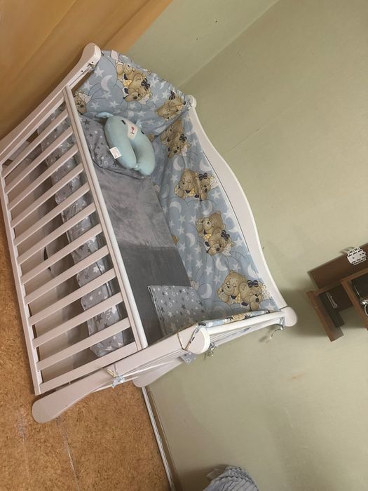 Дитяче ліжечко Трія "Казка" маятник+ящик