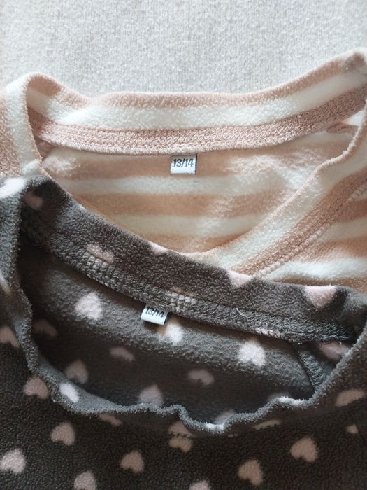 Lote 2 Pijamas Polar, 10-11A