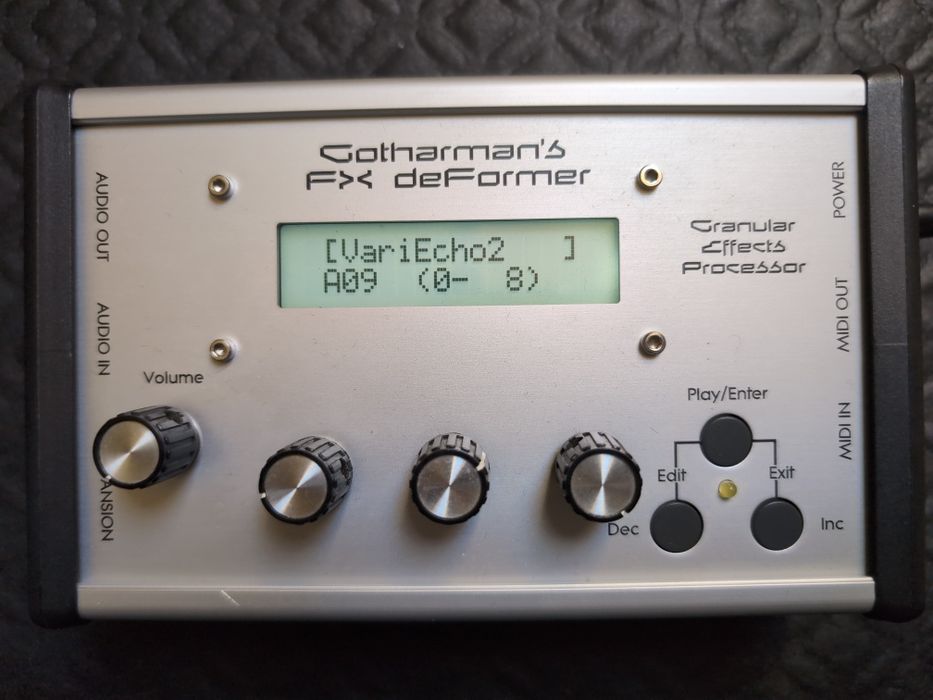 Gotharman's FX deFormer Granular effects processor