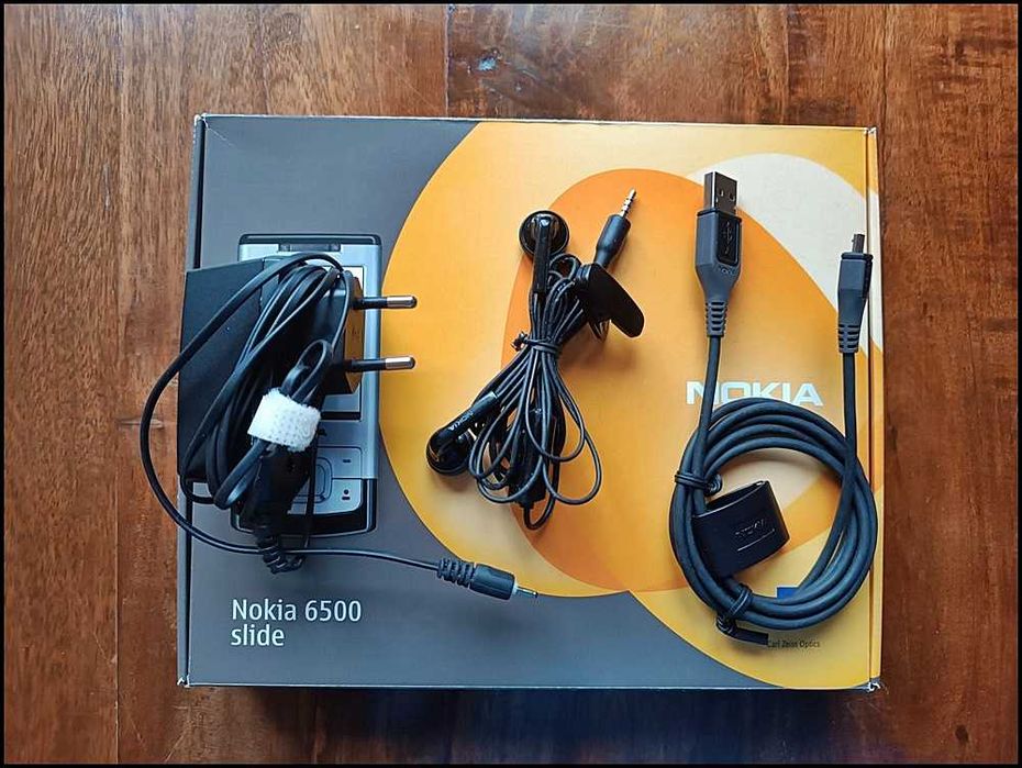 Ładowarka Kable Instrukcja do telefonu NOKIA 6500 slide zestaw Okazja!