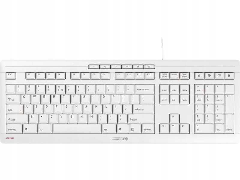 CHERRY STREAM JK-8600 klawiatura przewodowa USB PC laptop dom biuro