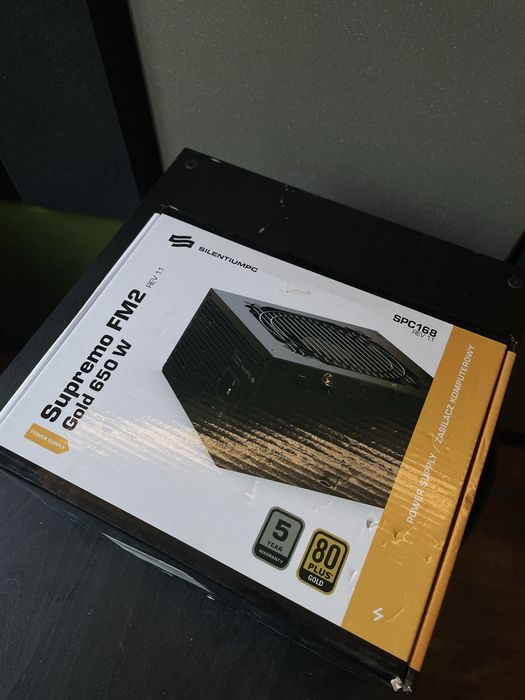 Sylentium PC zasilacz modułowy 650W 80 PLUS GOLD