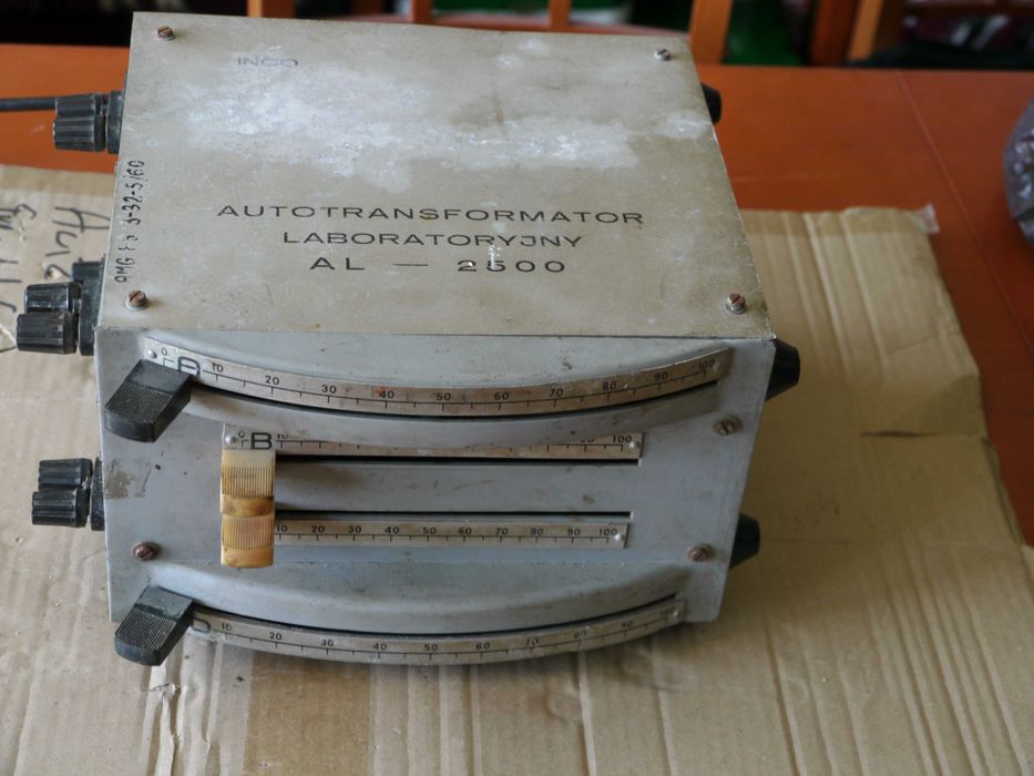 Autotransformator laboratoryjny AL-2500 Inco